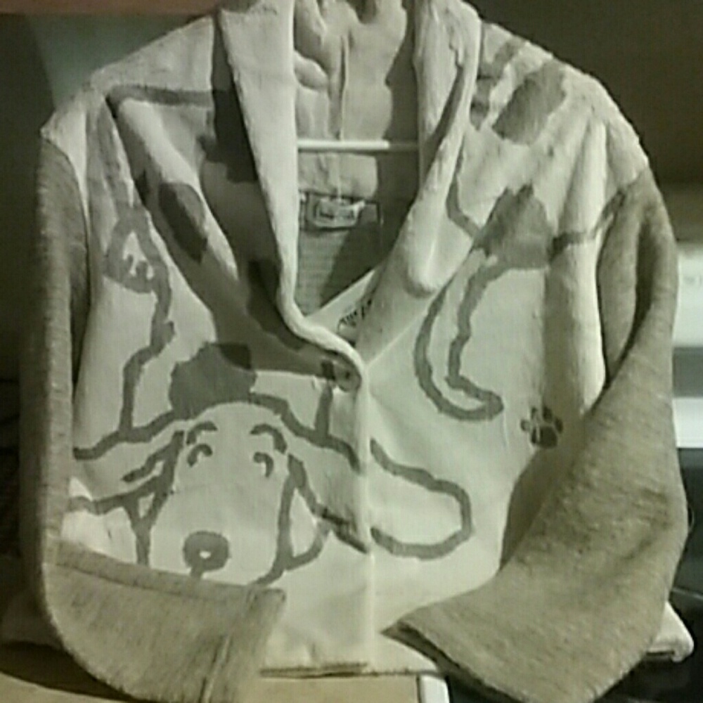 Kunio Collection Dog print Tunic sweater Japan